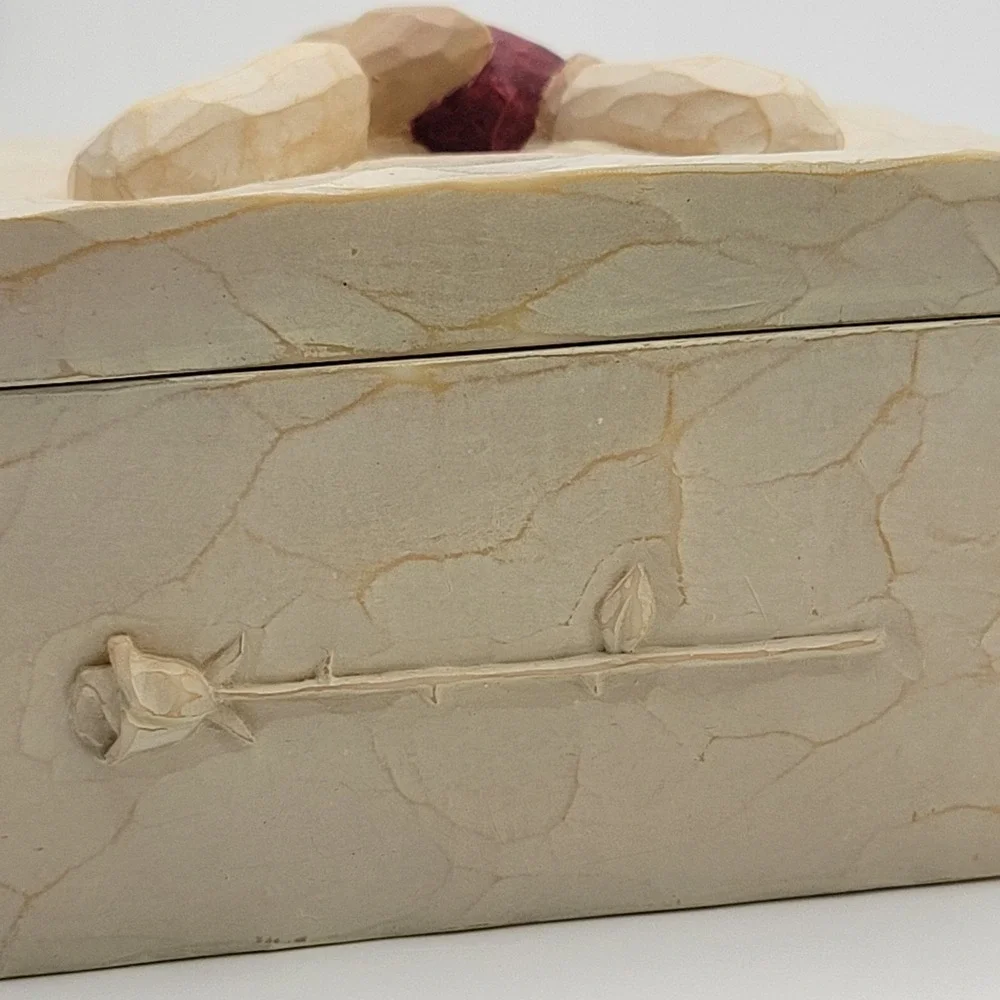 Willow Tree From the Heart Trinket Box 2003 Demdaco Susan Lordi Keepsake Box‎